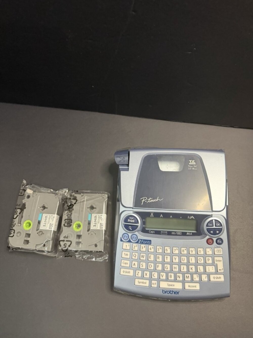 Brother P-Touch NO POWER CORD PT-1880 Label Thermal Printer with New Tape